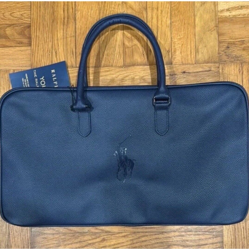 Ralph Lauren POLO Navy Duffle Bag. Weekend Travel Bag. *New With Tags*